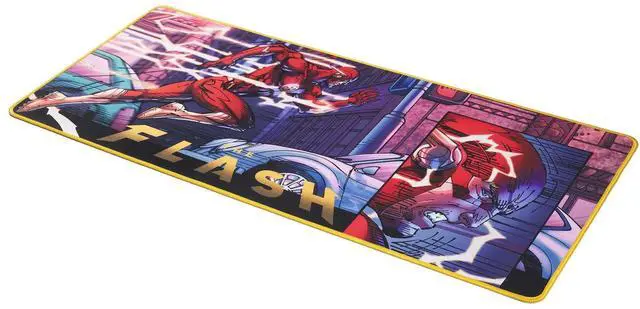 Alt view image 5 of 5 - Flash - Anti-Slip XXL 90 MMS x 40 MMS Beaded Finish Mouse pad - Official License