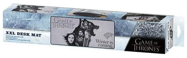 Alt view image 5 of 5 - Game of Thrones XXL Mouse Pad 35 in x 15.7 in - Gift Game of throns Gaming Desk pad 90 mm x 40 mm - Official Licensed