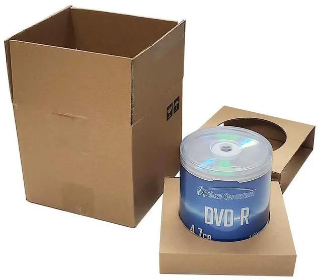 Alt view image 2 of 5 - Optical Quantum DVD-R 4.7GB 16x Shiny Silver Top Media Disc - 100 Disc Spindle (FFP) OQDMR16ST-BX