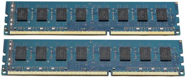 Alt view image 2 of 2 - 2 x 4GB (8GB Total) Hynix HMT351U6EFR8C-PB 4GB PC3-12800U Desktop Memory