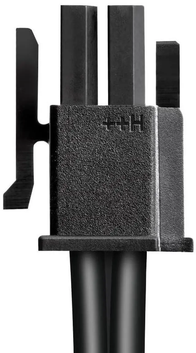 Alt view image 3 of 4 - CableMod RT-Series Pro ModFlex Sleeved 12V-2x6 12VHPWR StealthSense PCIe Cable for ASUS/Seasonic/Phanteks (Black, 16-pin to Triple 8-pin, 60cm)