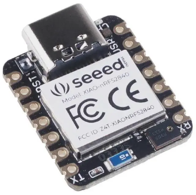 Main image of Seeed Studio XIAO nRF52840 Sense - Supports Arduino/CircuitPython - Bluetooth5.0 NFC with Onboard Antenna, MCU with 6-axis IMU Works with  Sidewalk