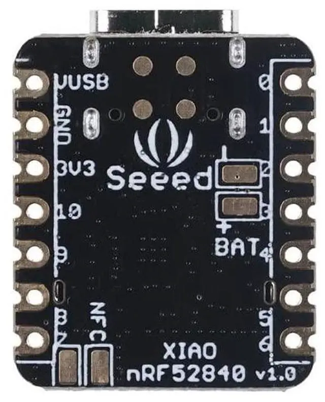 Alt view image 4 of 5 - Seeed Studio XIAO nRF52840 Sense - Supports Arduino/CircuitPython - Bluetooth5.0 NFC with Onboard Antenna, MCU with 6-axis IMU Works with  Sidewalk