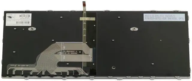 Alt view image 2 of 2 - AUTENS Replacement US Keyboard for HP Probook 430 G5 / 440 G5 / 445 G5/ 640 G4 / 645 G4 / 640 G5 Laptop (Backlight, Silver)