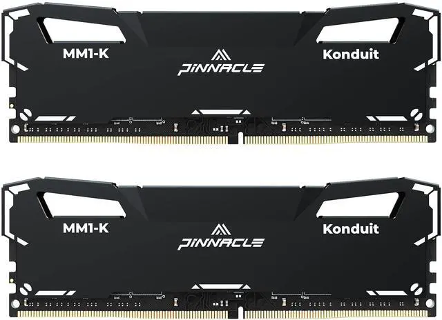Main image of Timetec Pinnacle Konduit 16GB KIT(2x8GB) DDR4 3200MHz PC4-25600 CL16-18-18-38 XMP2.0 Overclocking 1.35V Compatible for AMD and Intel Desktop Gaming PC Memory Module RAM - Black