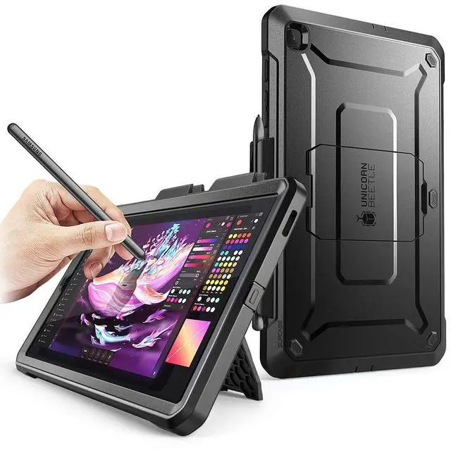 Main image of SUPCASE for Samsung Galaxy Tab S6 Lite Case 2024/2022/2020 (Unicorn Beetle Pro), [Built-in Screen Protector & S Pen Holder & Kickstand] Rugged Protective Case for Galaxy Tab S6 Lite 10.4 Inch, Black