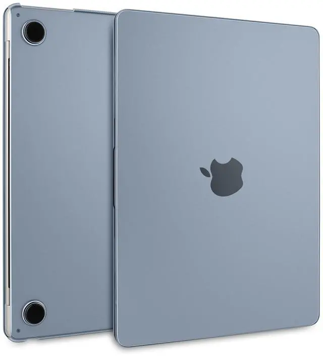 Main image of Batianda Matte Ultra-Thin M4 MacBook Air 15 inch Case 2025 2024 2023 Release Model A3241 A3114 (M3) A2941 (M2) Durable Fingerprint-Resistant, Precision Fit, with TPU Keyboard Cover, Steel Blue