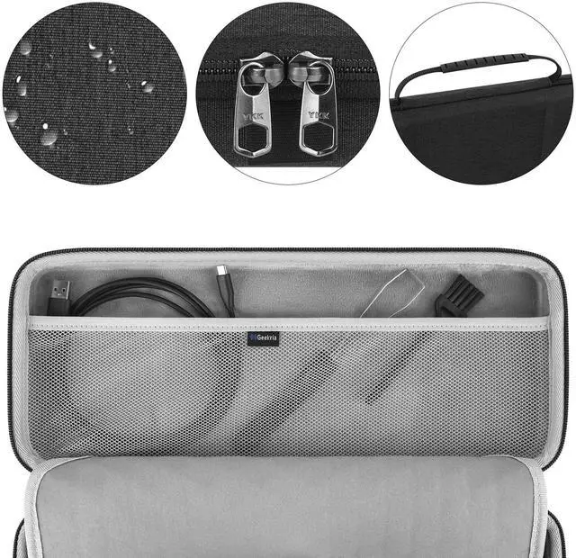Alt view image 2 of 5 - Geekria 65% Compact Keyboard Case, Hard Shell Travel Carrying Bag for 68 Keys Compact Keyboard, Compatible with Keychron K6/ K6 Pro/Keychron Q2 Pro/ Q2 Max, HyperX Alloy Origins 65 Keyboard