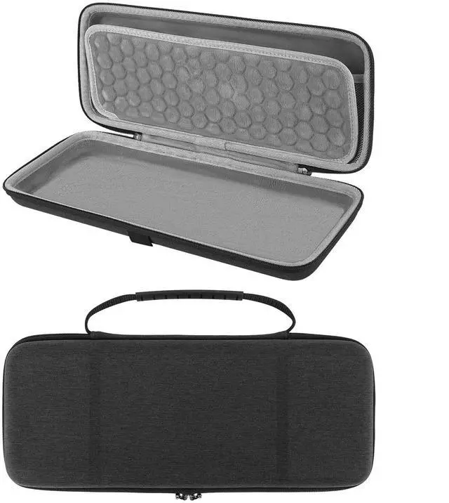 Alt view image 3 of 5 - Geekria 65% Compact Keyboard Case, Hard Shell Travel Carrying Bag for 68 Keys Compact Keyboard, Compatible with Keychron K6/ K6 Pro/Keychron Q2 Pro/ Q2 Max, HyperX Alloy Origins 65 Keyboard