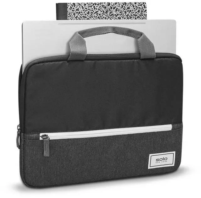 Alt view image 3 of 5 - Solo New York Re:View Laptop/Tablet Sleeve, Made from Recycled Materials, Back in Black