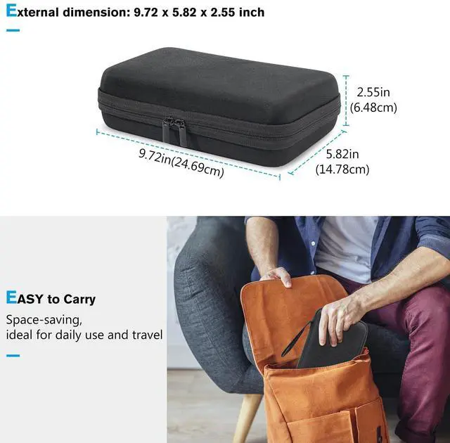 Alt view image 2 of 5 - ProCase Electronic Organizer Bundle with Carrying Case for Sticker Printer