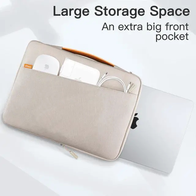 Alt view image 3 of 5 - JETech Laptop Sleeve for 15-Inch MacBook Air (M2-M4, 2023-2025), MacBook Pro 15/16-Inch (M1-M4,2019-2024), Bag Case with Portable Handle and Pocket