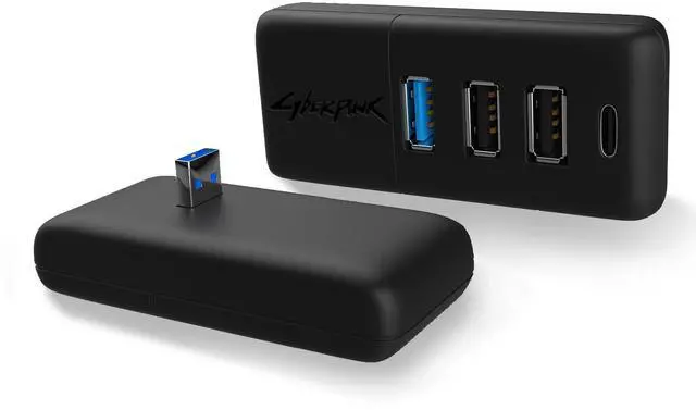 Main image of Nestour 2022 2023 Tesla Glovebox USB Hub for Model 3 and Model Y, Charging & Data Transferring, Compatible with Game Controllers, Music, Dash Cam and Boombox Data