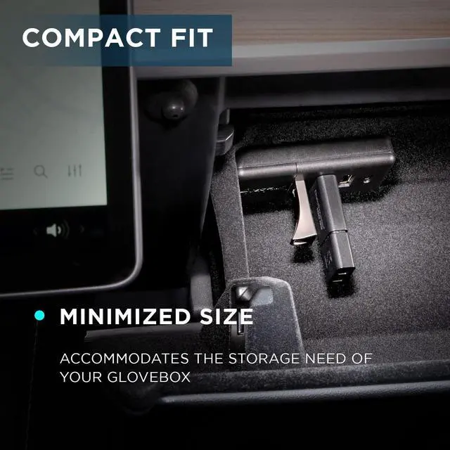 Alt view image 5 of 5 - Nestour 2022 2023 Tesla Glovebox USB Hub for Model 3 and Model Y, Charging & Data Transferring, Compatible with Game Controllers, Music, Dash Cam and Boombox Data