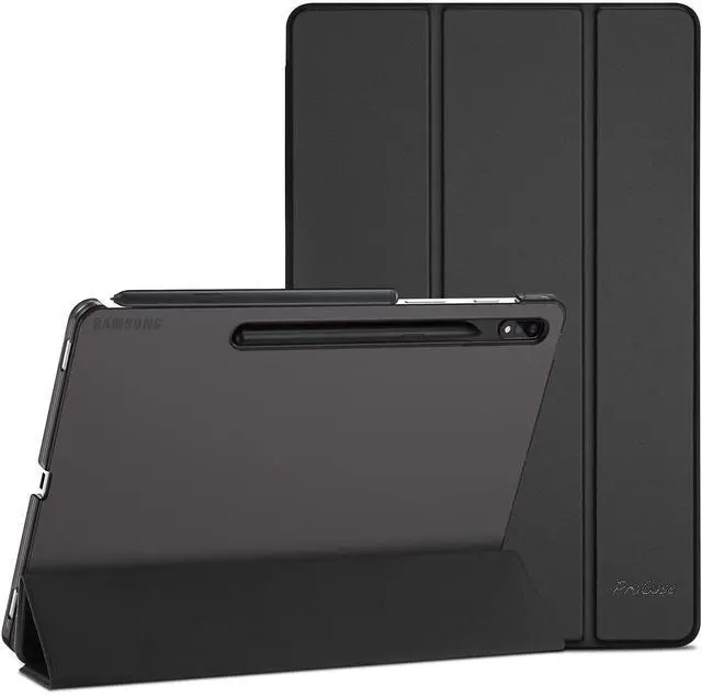 Alt view image 2 of 5 - ProCase for Galaxy Tab S8 / Tab S7 11 inch Case Bundle with Privacy Screen Protector for 11 Inch Galaxy Tab S8 2022 (X700 / X706) / Galaxy Tab S7 2020 (T870 / T875 / T878)