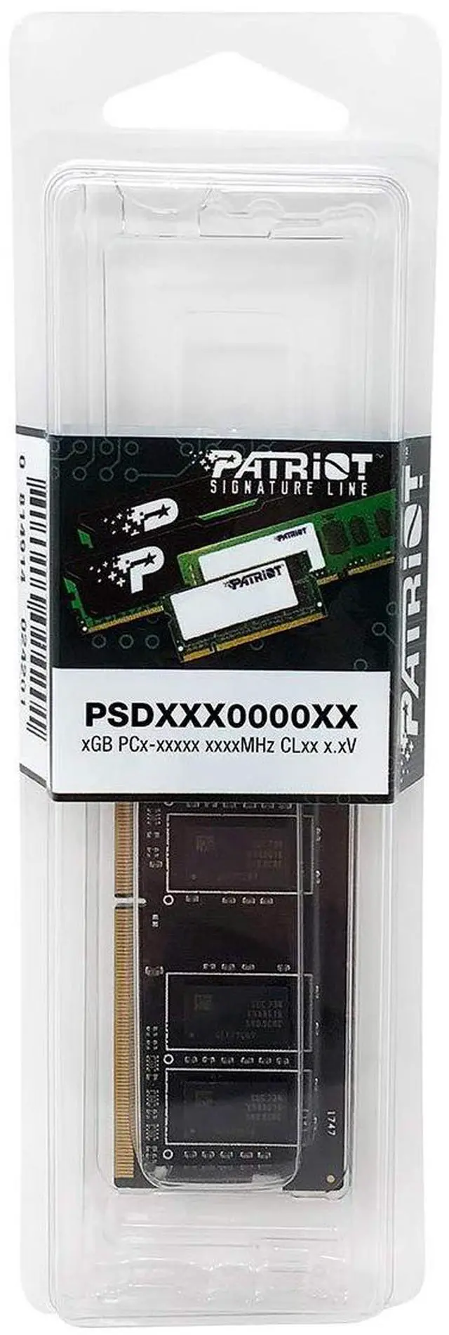 Alt view image 3 of 5 - Patriot Memory Signature Series 16GB 2666MHz CL19 SODIMM Memory Module - PSD416G26662S
