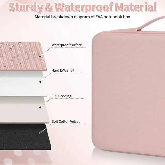 Alt view image 3 of 5 - Hard Laptop Sleeve Case for 16 inch MacBook Pro M3/M2/M1 Pro/Max A2991, A2780, A2485, A2141,15.6 Inch HP Dell Razer Samsung Laptop Chromebook, MacBook Air 15 inch M3/M2 Computer Carrying Case
