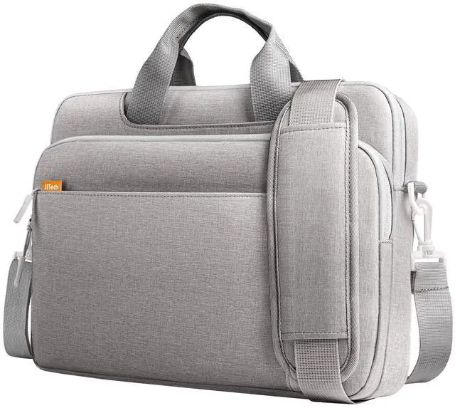 Main image of JETech 15 15.6 16 Inch Laptop Bag Case, Waterproof Slim Computer Sleeve Cover Compatible with MacBook Air/Pro 15/16, Surface Book 3/2 15, Dell Inspiron 15.6, HP Pavilion 15.6 (Light Grey)