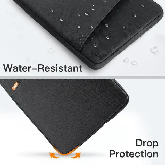 Alt view image 5 of 5 - JETech Laptop Sleeve for 16-Inch MacBook Pro (M4 / M3 / M2 / M1, 2019-2024), Waterproof Bag Case with Pocket, Compatible with 16 Inch Notebook (Black)