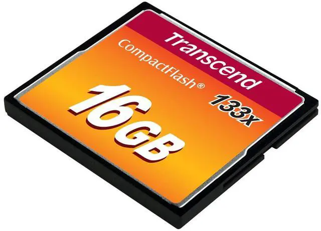Alt view image 3 of 5 - Transcend 16GB CompactFlash Memory Card 133X (TS16GCF133)