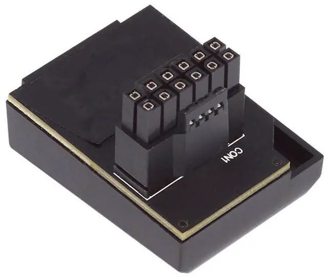 Main image of cablecc 12VHPWR Male to Female Adapter PCI-E 5.0 ATX3.0 Power Modular Extension Up Angled 90 Degree for 3080 3090TI PSU 16Pin 12+4P Graphics Card