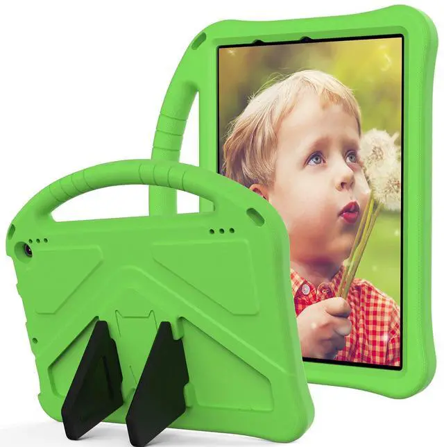 Main image of Dteck Fire HD 10 & HD 10 Plus Tablet Case for Kids(13th/11th Generation, 2023/2021 Release),Lightweight Shockproof Handle Stand Kids Case for  Kindle Fire HD 10 Plus & 10 Kids Pro Tablets,Green