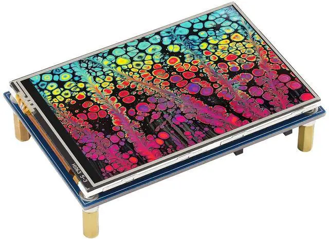 Main image of waveshare 3.5 inch LCD Touch Display for Raspberry Pi Pico 480x320 Touchscreen 65K Colors IPS Display SPI Interface for Raspberry Pi Pico