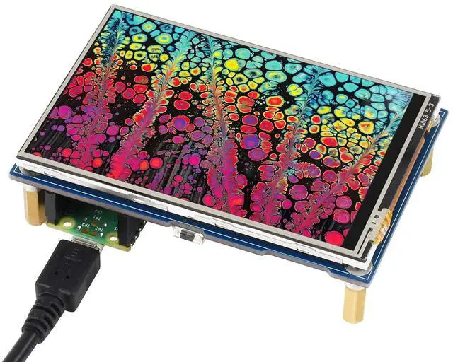 Alt view image 2 of 5 - waveshare 3.5 inch LCD Touch Display for Raspberry Pi Pico 480x320 Touchscreen 65K Colors IPS Display SPI Interface for Raspberry Pi Pico