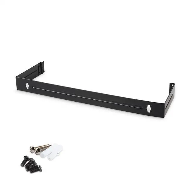 Alt view image 2 of 5 - Cable Matters 1U Hinged 19" Wall Mount Panel Bracket, 22 Lbs Max Load, 1U Rack, 19 Inch Rack, 19-Inch Wall Mount Bracket/WallMount Patch Panel