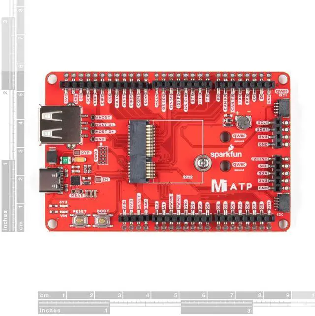 Alt view image 2 of 5 - SparkFun MicroMod ATP Carrier Board-Modular Interface Ecosystem-Connect microcontroller/Processor Board to Various Carrier Board peripherals