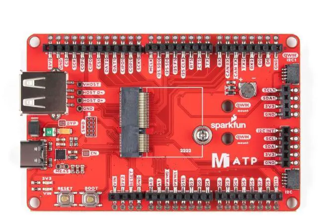 Alt view image 4 of 5 - SparkFun MicroMod ATP Carrier Board-Modular Interface Ecosystem-Connect microcontroller/Processor Board to Various Carrier Board peripherals