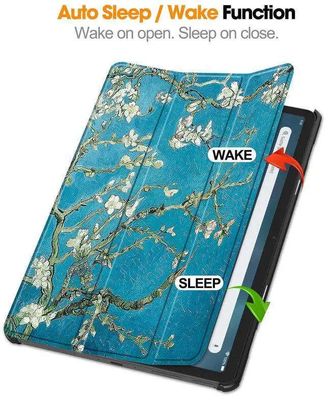 Alt view image 2 of 5 - Artyond Case for New Kindle Fire Max 11" 2023, Slim Lightweight Trifold Stand Cover with Auto Sleep/Wake Smart Full Protective Case for New  Kindle Fire Max 11 2023 Release, Apricot