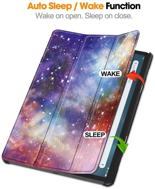 Alt view image 2 of 5 - Artyond Case for New Kindle Fire Max 11" 2023, Slim Lightweight Trifold Stand Cover with Auto Sleep/Wake Smart Full Protective Case for New  Kindle Fire Max 11 2023 Release, Cosmic Star