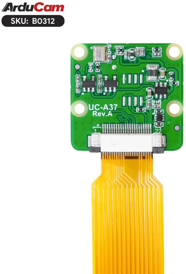 Alt view image 3 of 4 - Arducam for Raspberry Pi Camera Module 3, 12MP IMX708 75deg(D) Autofocus Pi Camera V3, 15-22pin FFC Cable