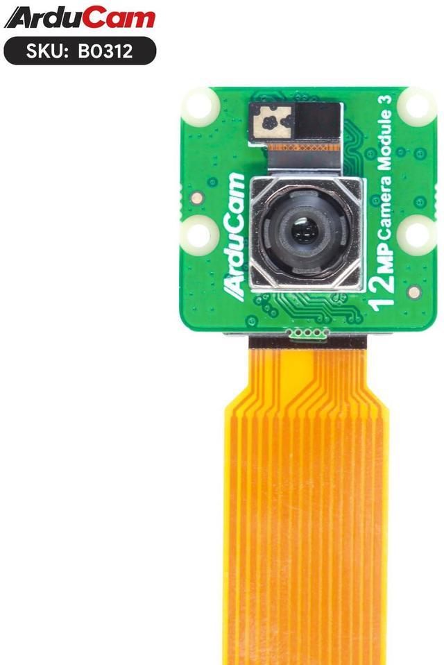 Alt view image 4 of 4 - Arducam for Raspberry Pi Camera Module 3, 12MP IMX708 75deg(D) Autofocus Pi Camera V3, 15-22pin FFC Cable
