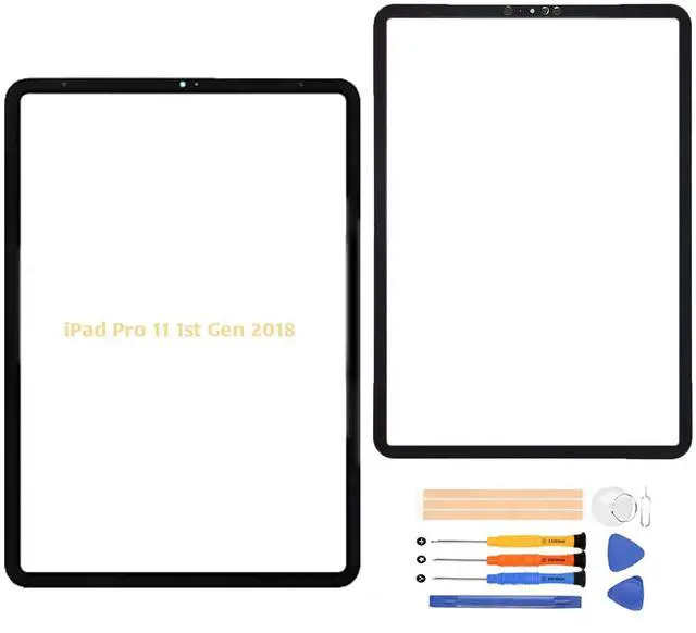 Main image of A-MIND Front Glass Outer Panel Lens for iPad Pro 11 1st Gen 2018/2nd Gen 2020 Screen Replacement (Not LCD and Touch Digitizer) Compatible with A2013 A1934 A1980 A1979 A2068 A2230 A2228 A2231