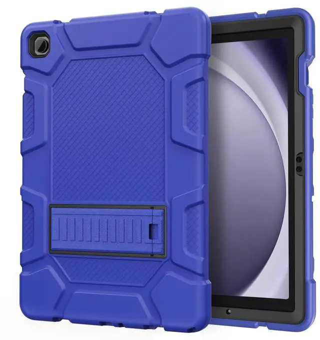 Main image of Azzsy Case for Samsung Galaxy Tab A9+/A9 Plus 11" 2024 Model (SM-X210/X216/X218), Heavy Duty Shockproof Rugged High Impact Protective Case, Blue