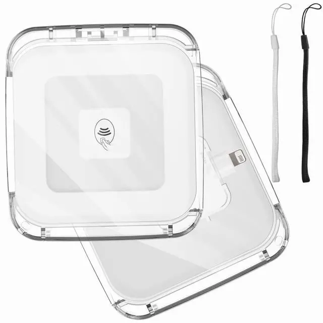 Alt view image 2 of 5 - Case Compatible with Square Reader 2nd Generation, 1st Generation, Case Compatible with Square Contactless Chip Card Reader with 3.5mm Headset Jack or Lightn Connector (Two Colors