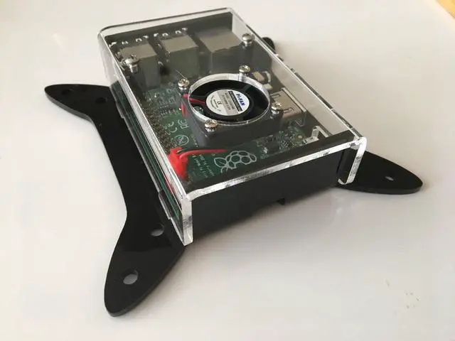 Alt view image 3 of 3 - VESA Mount Case for Raspberry Pi 3, 2 & B+ with Fan