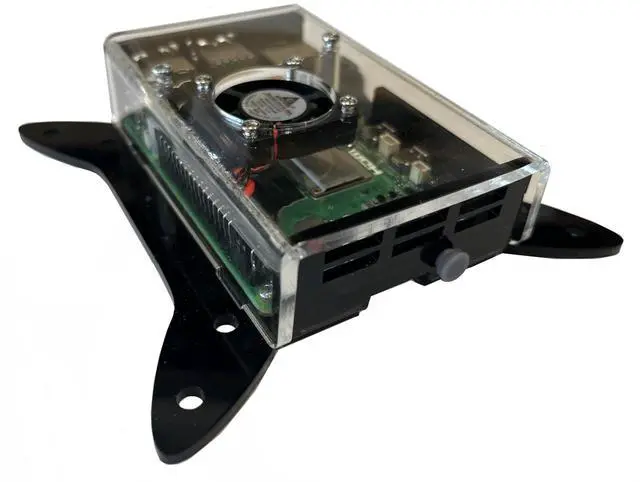 Alt view image 2 of 4 - VESA Mount Case for Raspberry Pi5 with Fan