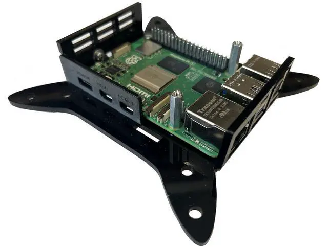Alt view image 3 of 4 - VESA Mount Case for Raspberry Pi5 with Fan