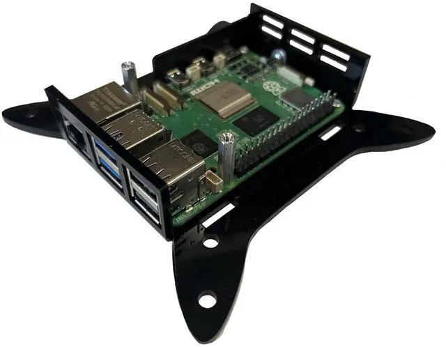 Alt view image 4 of 4 - VESA Mount Case for Raspberry Pi5 with Fan