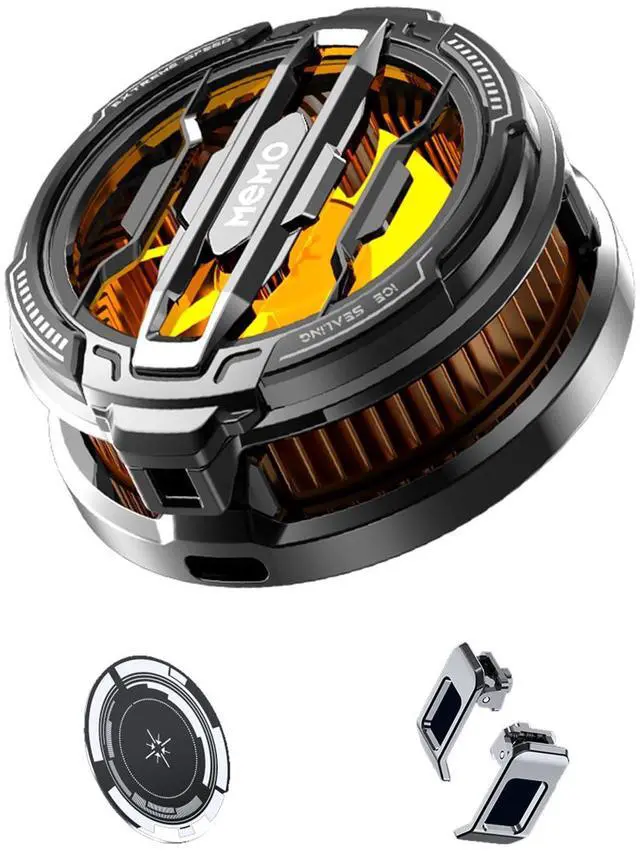 Main image of CatXQ Semiconductor Refrigeration Cooler Fan [Rapid Cooling & Icing] with Magnetic & Back Clip for iPhone 15 S24 A15 iPad Tablet - Phone Cooling for IOS Android Tiktok Live Streaming Gaming Video