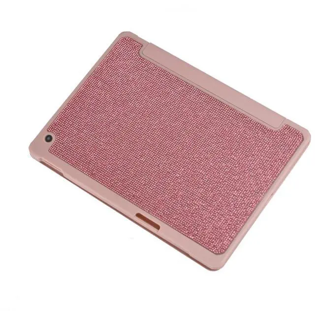 Alt view image 5 of 5 - Bling Case Compatible with iPad Air 10.9 Inch 5th Generation2022/iPad Air 4th Generation 2020 with Pencil Holder Protective Case with Soft TPU Back Auto Sleep Wake Cover (C4 Pink)