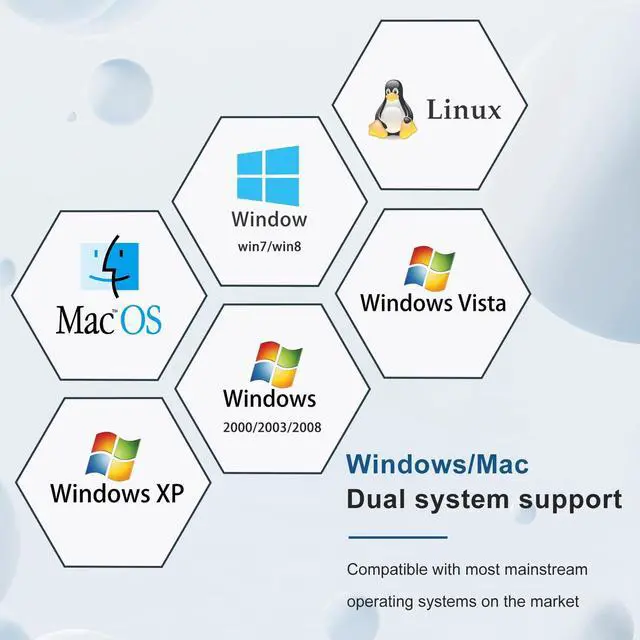 Alt view image 3 of 5 - Buacoz USB to RS485 RS422 Converter Cable,(16.4 Feet) with FT232 Chip Industrial Adapter 9-pin Serial Port Connector Supports Win9 8 7/XP/ista/Mac/Linux