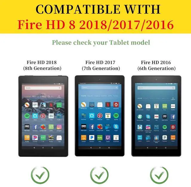 Alt view image 2 of 5 - Case for  Fire HD 10 Tablet (Only 11th Generation, 2021 Release), PU Leather Folding Smart Stand Cover with Auto Sleep Wake Feature Folio Case for New Fire HD 10.1",Aesthetic Butterfly Floral