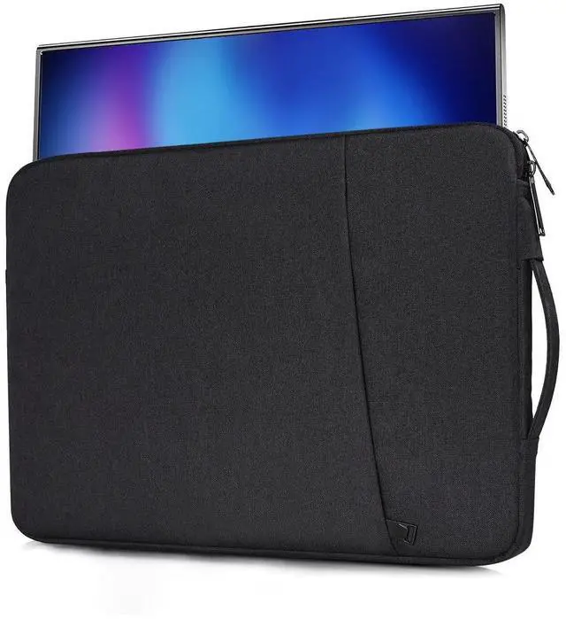 Main image of 18.5 Inch Portable Monitor Case Sleeve Bag Compatible with Most Large 18.5 Inch Portable Monitor Water Resistant Carrying Pouch Bag with Pocket(18.1x11.8 Inch)