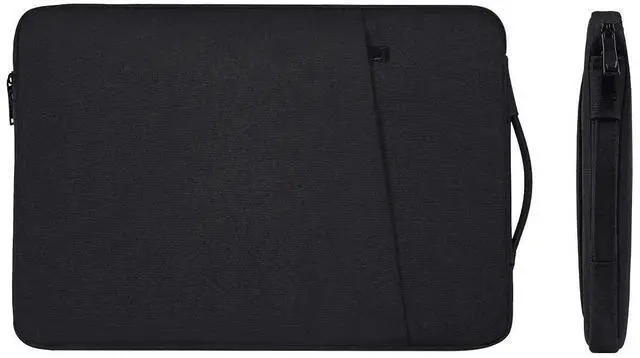 Alt view image 2 of 5 - 18.5 Inch Portable Monitor Case Sleeve Bag Compatible with Most Large 18.5 Inch Portable Monitor Water Resistant Carrying Pouch Bag with Pocket(18.1x11.8 Inch)