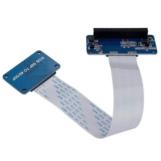 Alt view image 5 of 5 - Colorful LCD Driver Board Kit for - 50Pin to 40Pin Adapter Board - Support 5 inch (40PIN LCD), 7 inch(50PIN LCD), 10.1 inch(50PIN LCD)