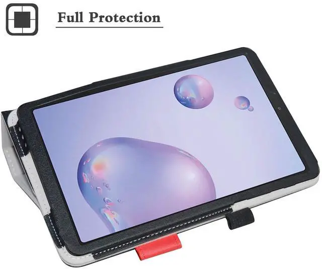 Alt view image 3 of 5 - Bige for Galaxy Tab A 8.4 2020 Keyboard Case,PU Leather Cover with Romovable Keyboard for Samsung Galaxy Tab A 8.4 2020 Model SM-T307 (Verizon/T-Mobile/Sprint/AT&T) Tablet,Black